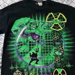 Hulk Graphic Black Kids Tee - Short Sleeve